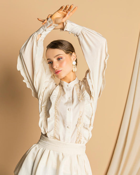 Istanbul Linen Romantic Shirt