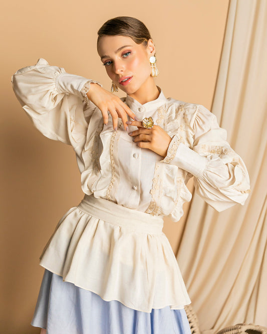 Istanbul Linen Romantic Shirt
