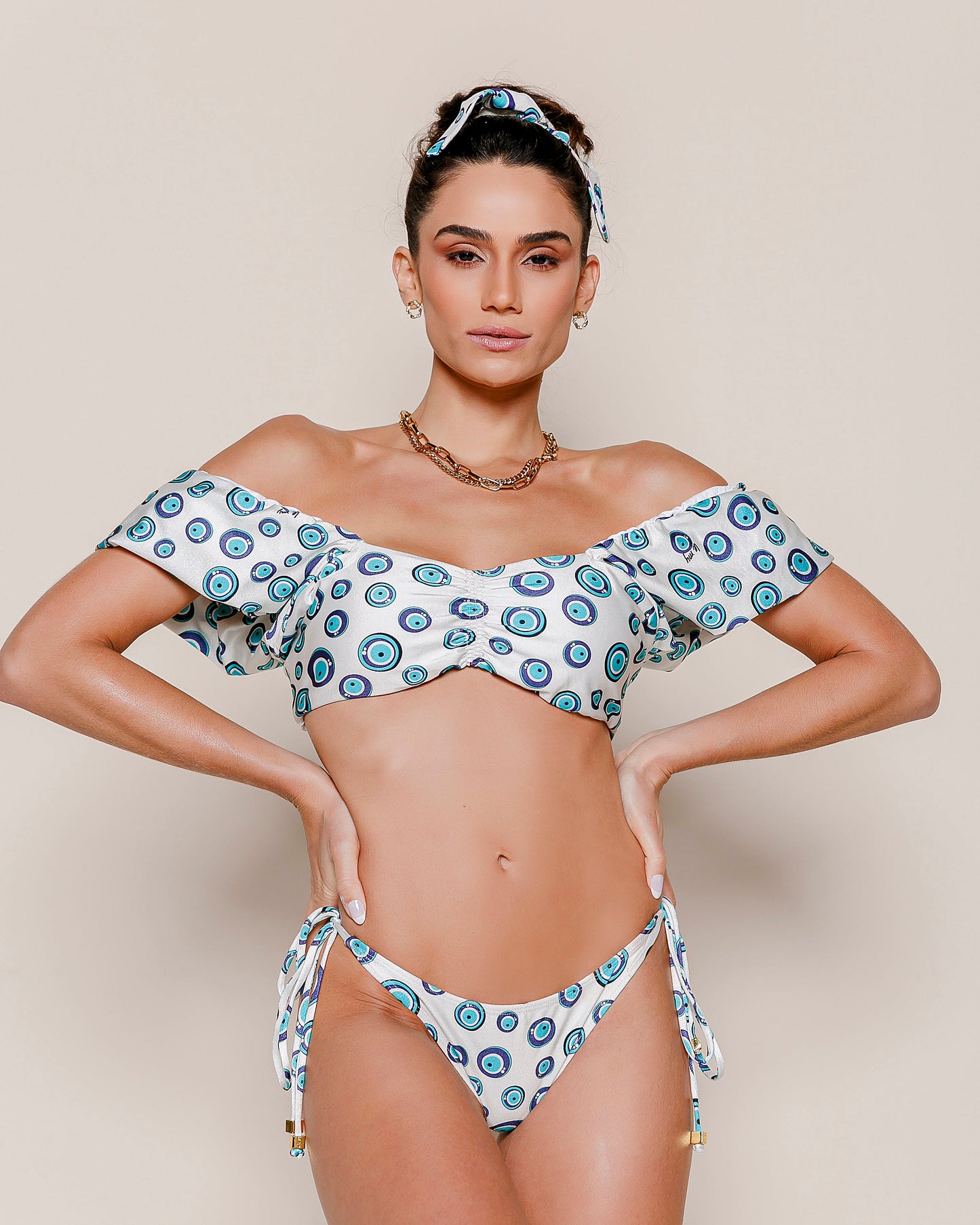 Turkish Eye bikini set.