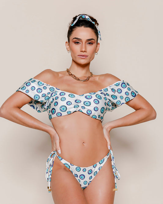 Turkish Eye bikini set.